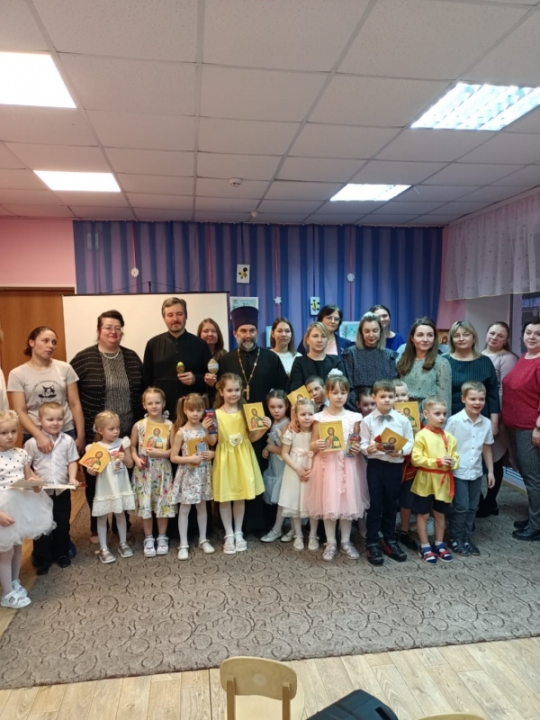 Православный семинар в детском саду &quot;Рыбка&quot; п. Рыбное