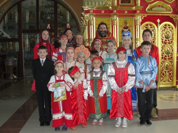 Пасхальный концерт Воскресной школы в Покровском храме с. Жестылево.