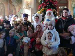 7 января в Покровском храме с. Жестылево прошла Рождественская ёлка.