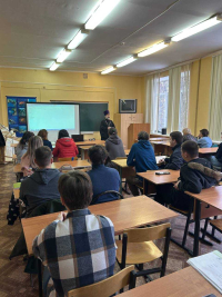 В филиале Астраханского института" Д.Р.Т.И" прошёл урок-семинар, посвященный дню Православной молодежи.