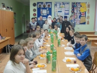 Рождественская встреча в средней школе п. Рыбное