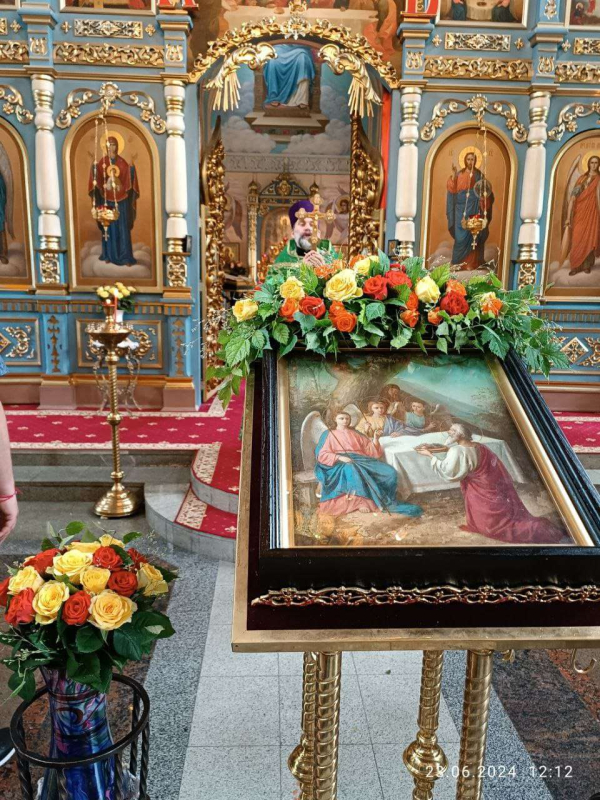 23 июля в Покровском храме с. Жестылево прошёл Праздник Святой Троицы.