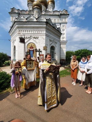 7 июля в Покровском храме с. Жестылево прошёл Престольный Праздник Рождество Крестителя Господня Иоанна.
