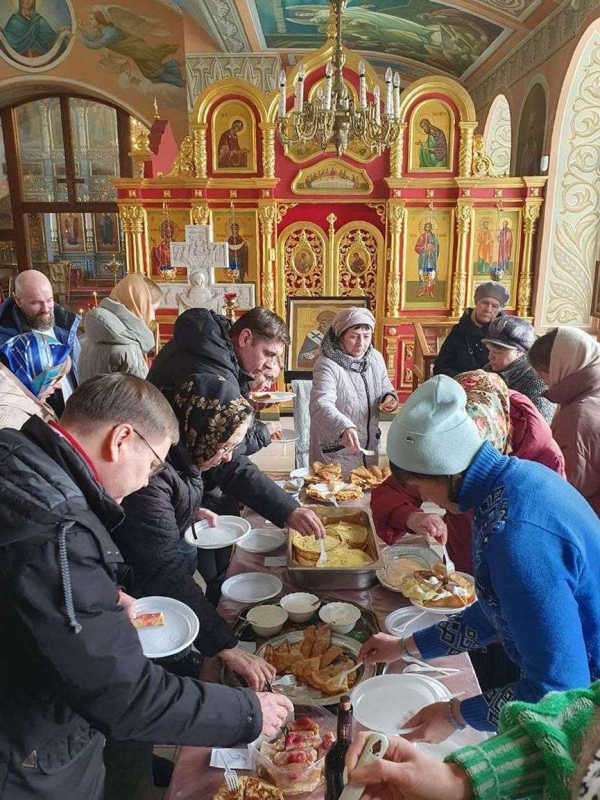 26 февраля в Покровском храме с. Жестылево прошёл Праздник Прощённое Воскресенье.