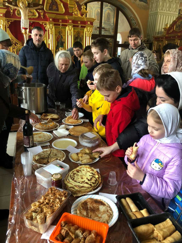 17 марта в Покровском храме с. Жестылево прошёл праздник Прощённое Воскресенье.