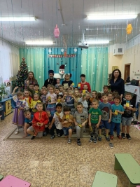16 января в детском саду Рыбка п. Рыбное прошёл Рождественский утренник.