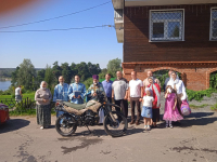 31 августа в Покровском храме с. Жестылево был освящён тактический мотоцикл для отправки в зону С.В.О.