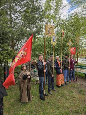 В Покровском храме с.Жестылево прошёл Праздник День Победы.