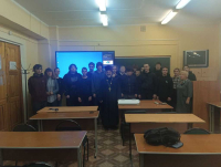 В Дмитровском Рыбохозяйственном Технологическом институте прошёл урок посвященный Дню Единства.