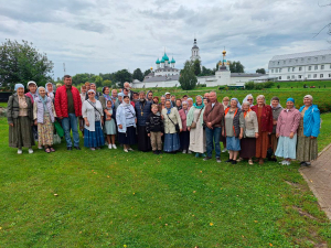 18 августа от Покровского храма с. Жестылево состоялась паломническая поездка в Толгский женский монастырь, Казанский  женский монастырь г. Ярославль , Тутаев и Ростов Великий. Паломники вместе со священником Александром Юденко молились у чудотворных