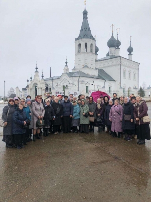 24 марта от Покровского храма с. Жестылево состоялась паломническая поездка в с. Годеново